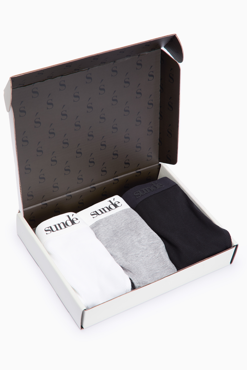 Cotton Lyocell High Rise Ribbed Thong 3pk