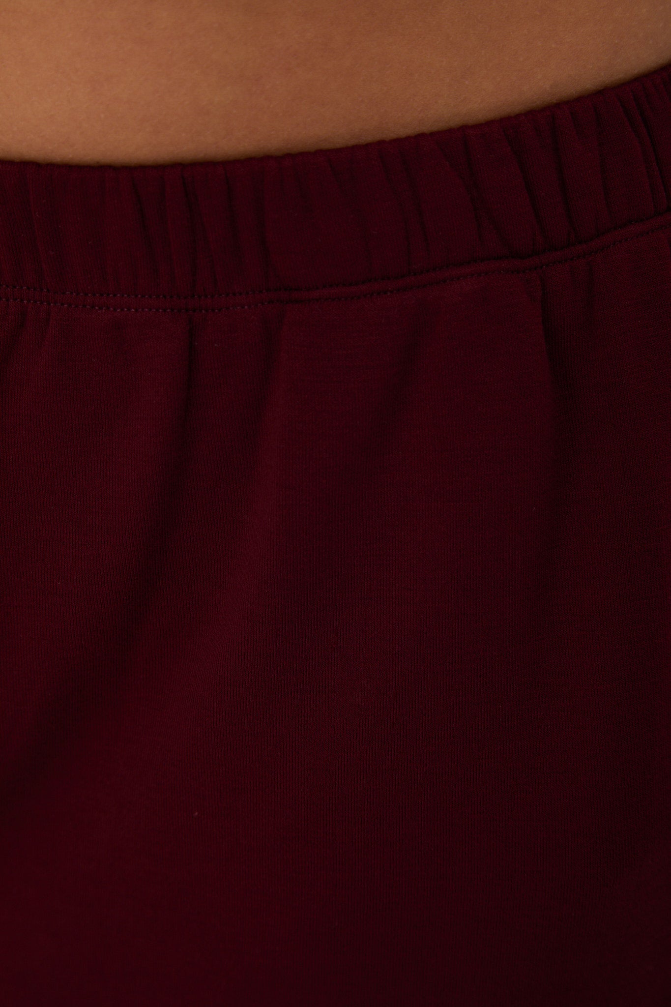 Cosy Brushed Thermal Pyjama Trousers - Cherry