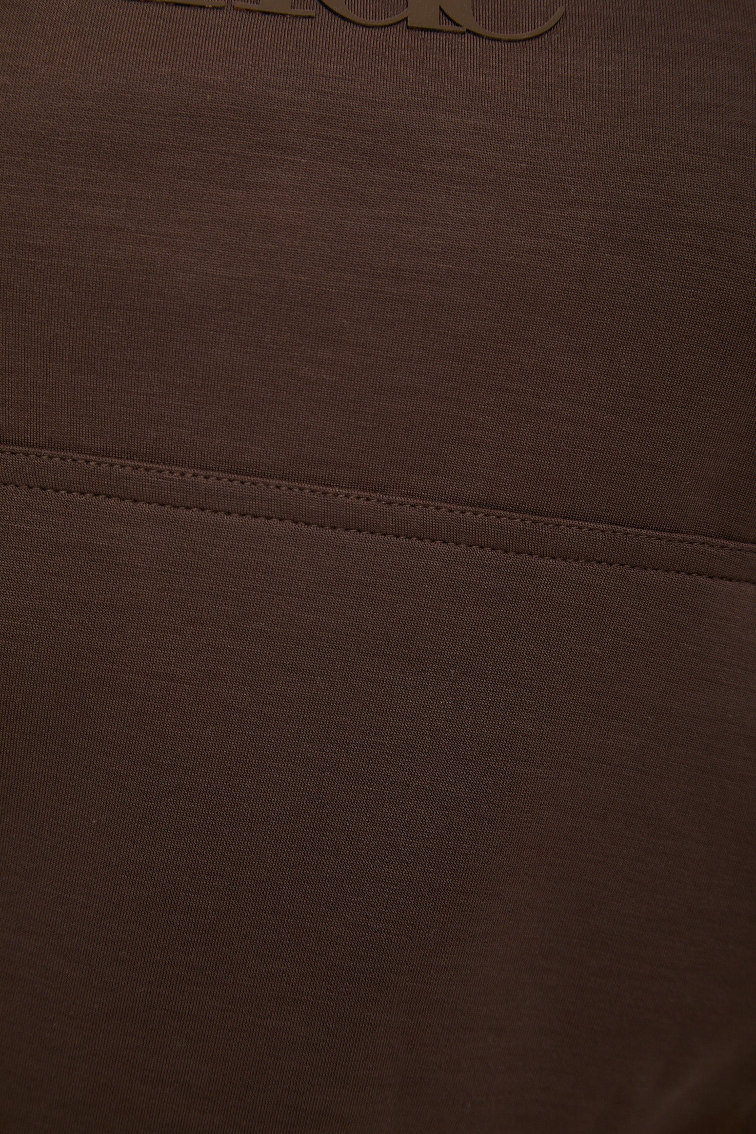 Soft Touch Boxy Lounge Hoodie - Chocolate - Sunde