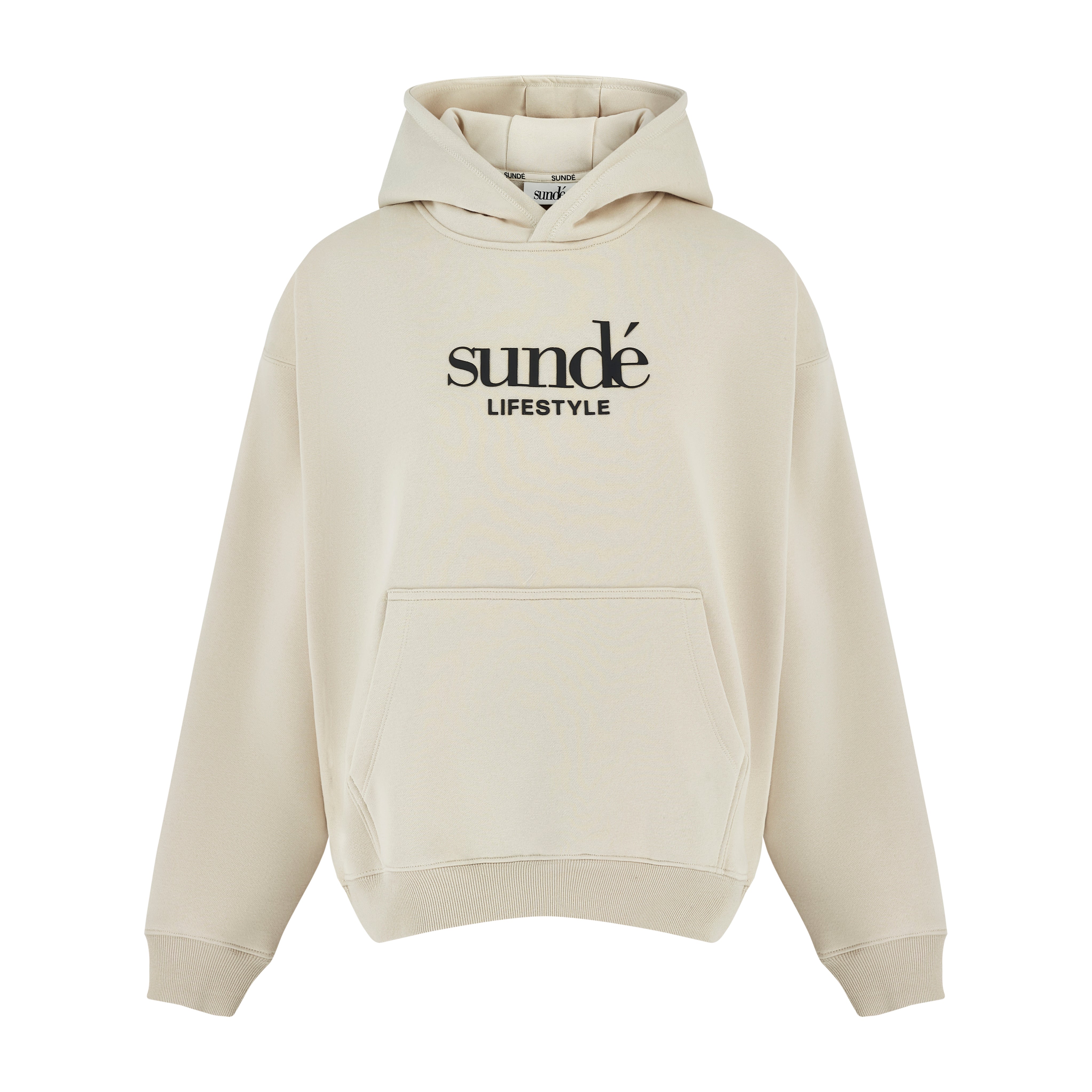 SoftBlend Oversized Hoodie - Cream - Sunde