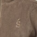 Oversized ¼ Zip Teddybear Fleece - Mocha - sundé