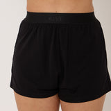 Super Soft Relaxed Lightweight Short- Black - Sunde