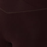 Velour Touch Wrap High-Waisted Flare Leggings - Espresso