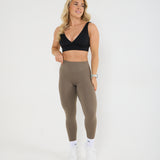 Sculpt High-Waisted Leggings - Taupe