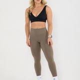 Sculpt High-Waisted Leggings - Taupe