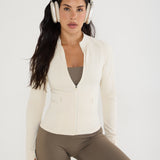 Sculpt Contour Performance Jacket - Cream