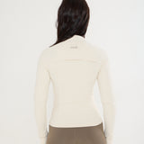 Sculpt Contour Performance Jacket - Cream