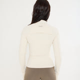 Sculpt Contour Performance Jacket - Cream