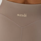 Sculpt High-Waisted Leggings -Mocha