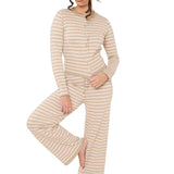Thea Knitted Lounge Cardi- Mocha Pink
