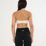 Sundé SCULPT Halter Sports Bra with fitted silhouette and halter neckline