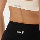 Sundé SCULPT Halter Sports Bra with fitted silhouette and halter neckline