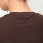 Lyocell Basic T-Shirt - Espresso - Sunde. - sundé