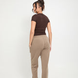 Lyocell Basic T-Shirt - Espresso - Sunde.