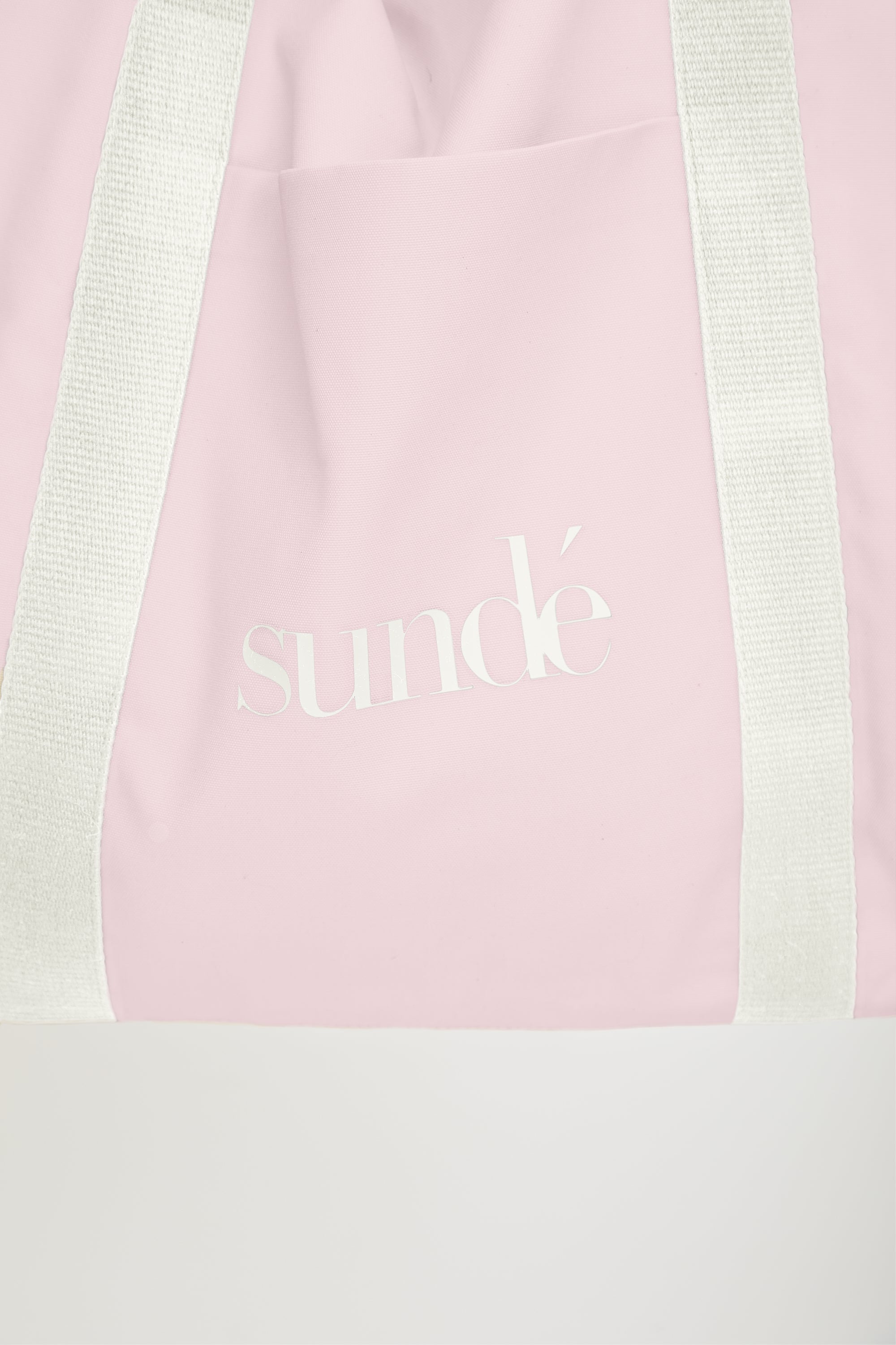 Sunde Canvas Tote Bag – Soft Pink [LE]