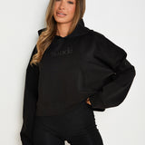 Soft Touch Lounge Hoodie - Black - Sunde