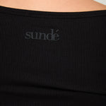 Modal Ribbed Long Sleeve Basic - Black - Sunde - sundé