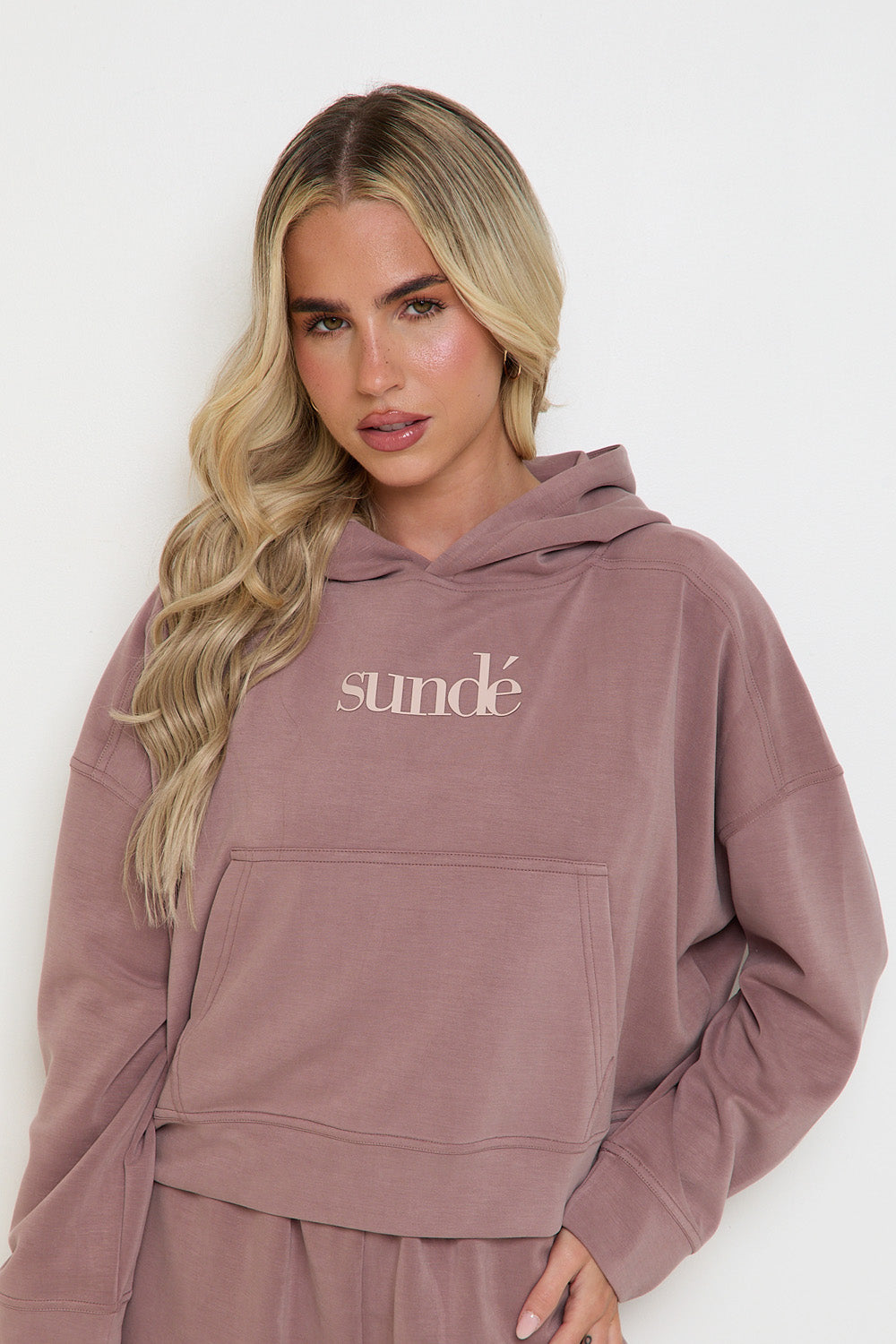 Soft Touch Boxy Lounge Hoodie - Mocha - Sunde