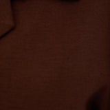 Cosy Brushed Thermal Pyjama Shirt - Walnut - sundé