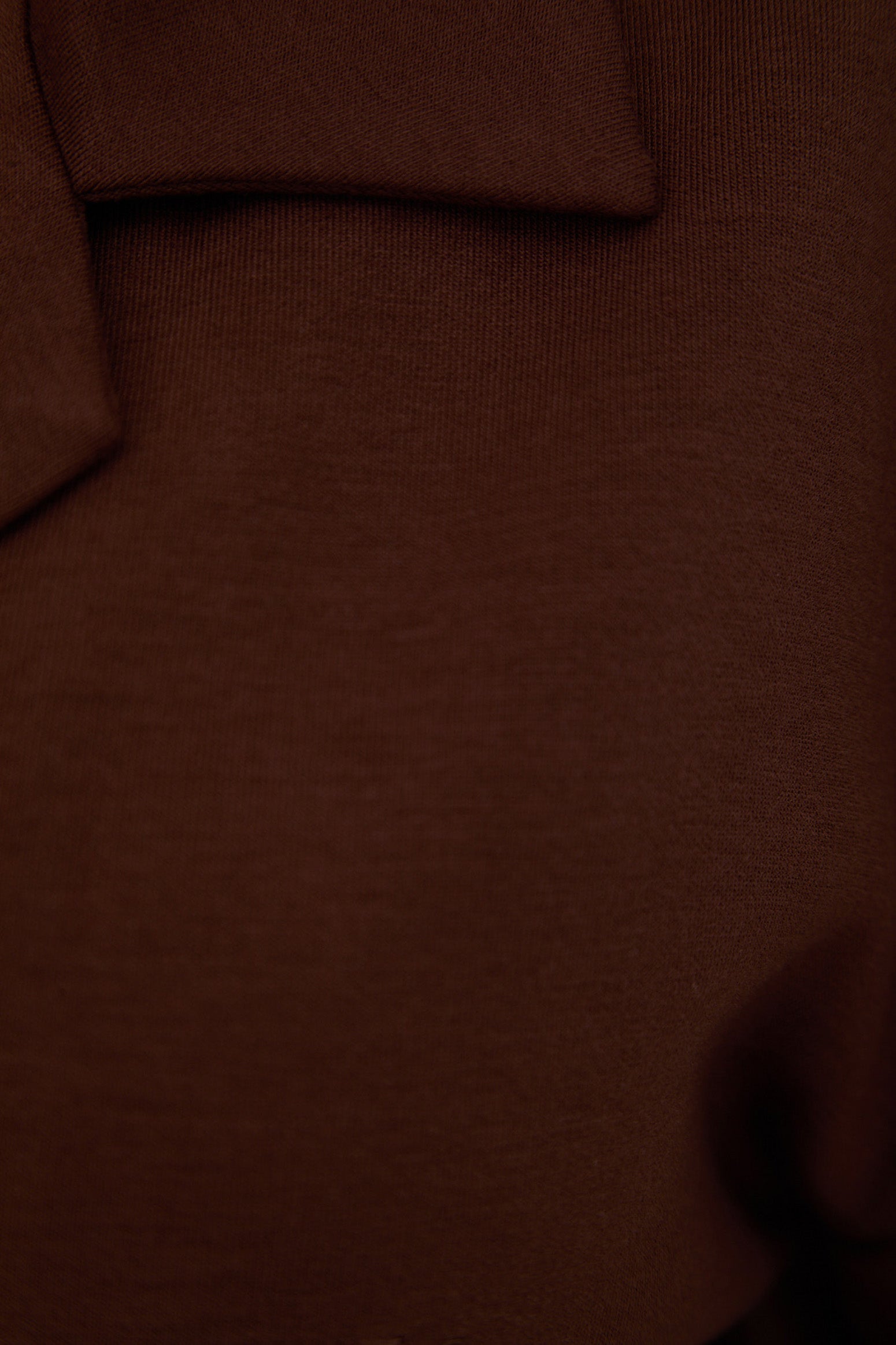 Cosy Brushed Thermal Pyjama Shirt - Walnut - sundé