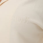 Cosy Brushed Thermal Pyjama Shirt - Cream - sundé