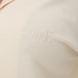 Cosy Brushed Thermal Pyjama Shirt - Cream - sundé
