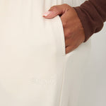 Cosy Brushed Thermal Pyjama Trousers - Cream - sundé