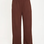 Cosy Brushed Thermal Pyjama Trousers - Walnut - sundé