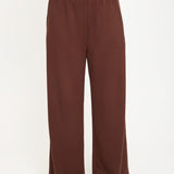 Cosy Brushed Thermal Pyjama Trousers - Walnut - sundé