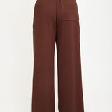 Cosy Brushed Thermal Pyjama Trousers - Walnut - sundé