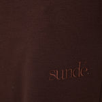 Cosy Brushed Thermal Pyjama Trousers - Espresso - sundé