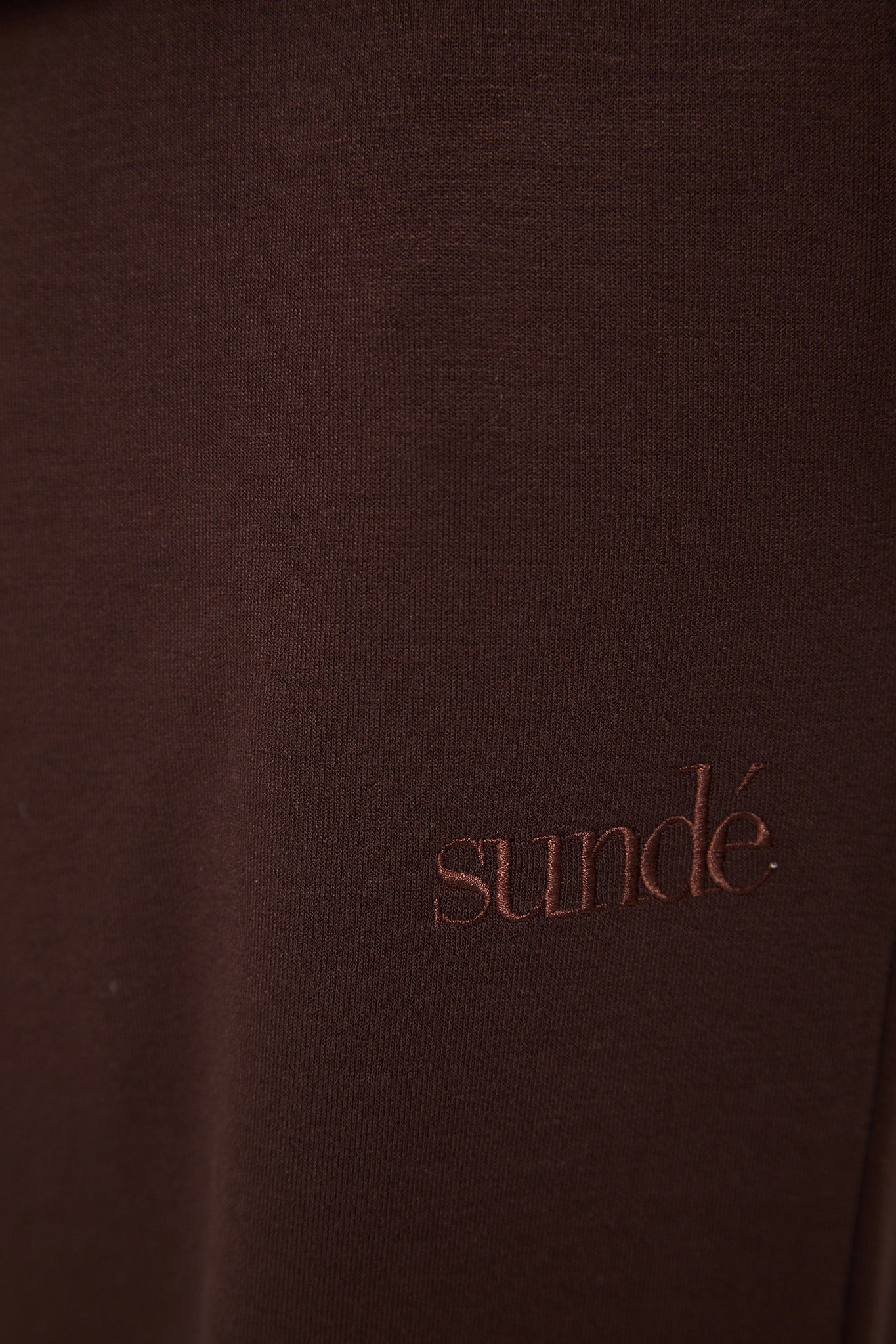 Cosy Brushed Thermal Pyjama Trousers - Espresso - sundé