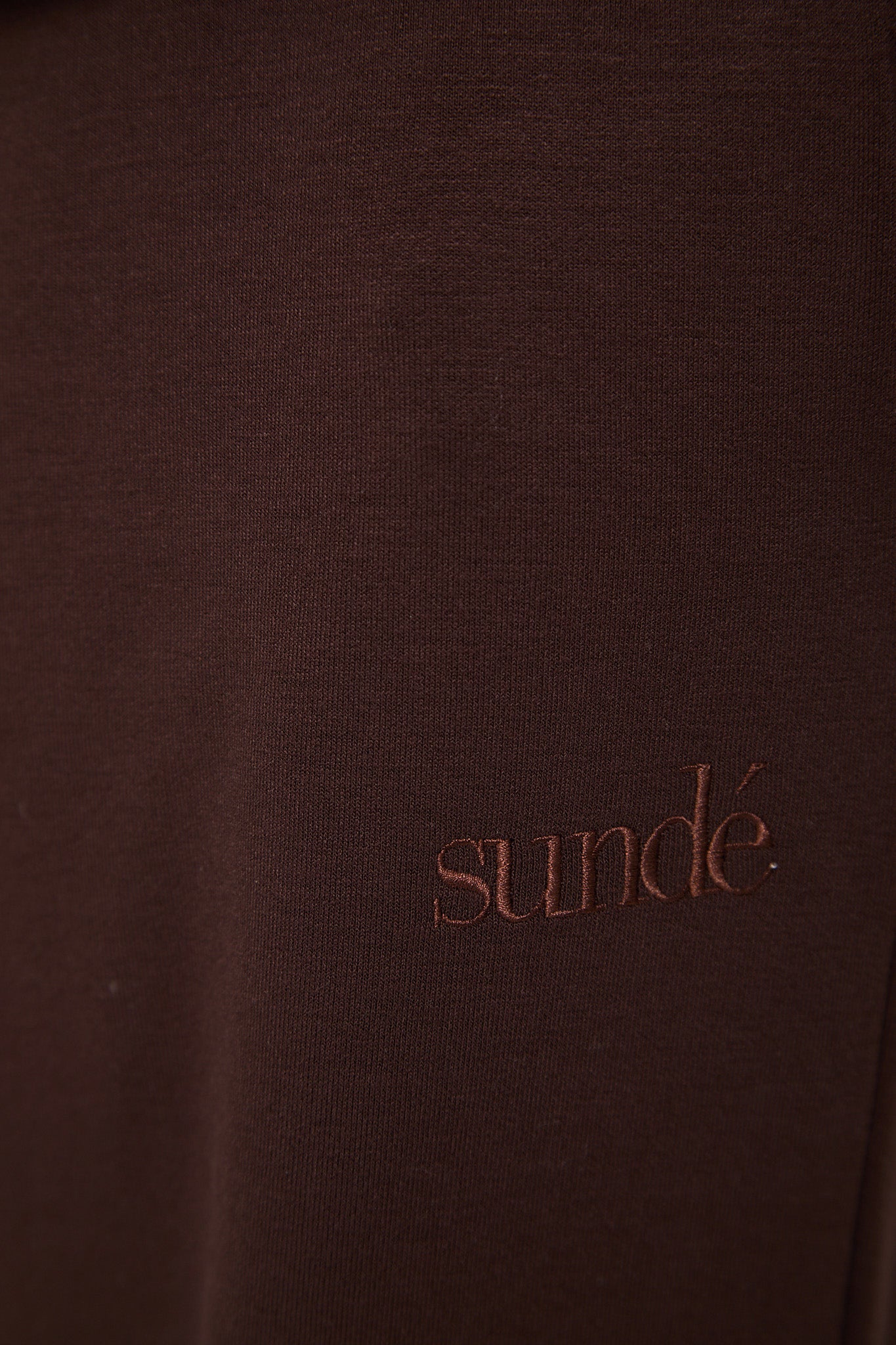 Cosy Brushed Thermal Pyjama Trousers - Espresso - sundé