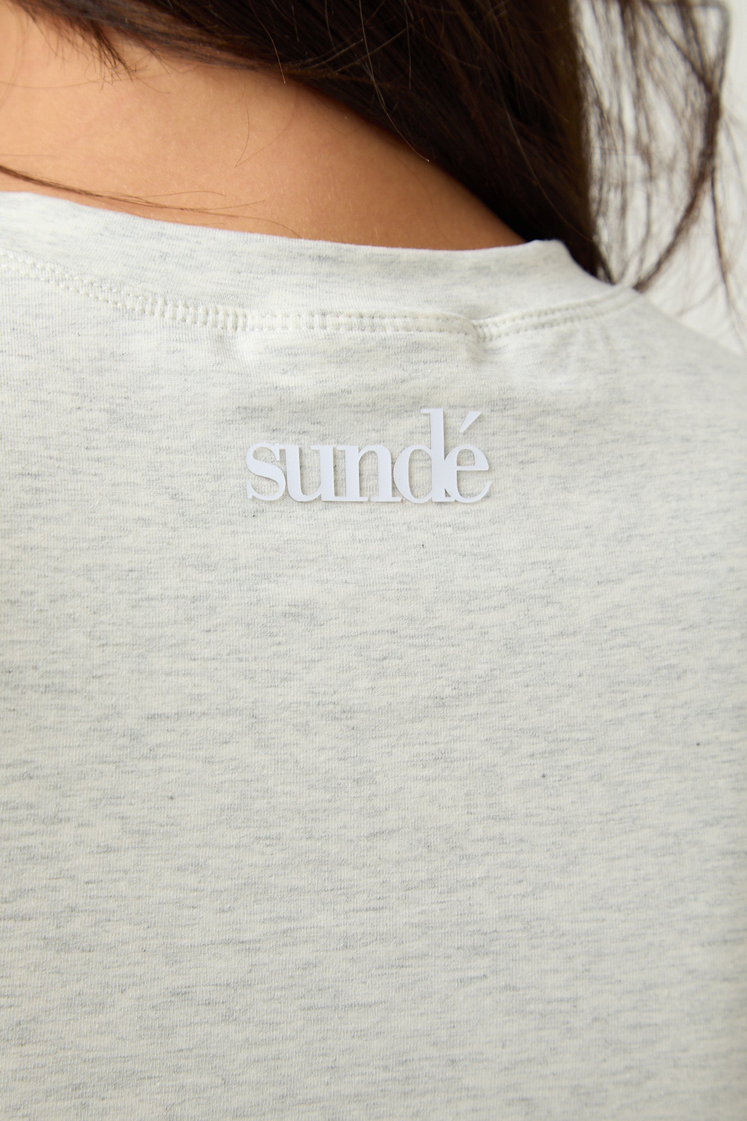 Cotton Baby Tee Basic – Everyday Fitted Tee | Ice Grey