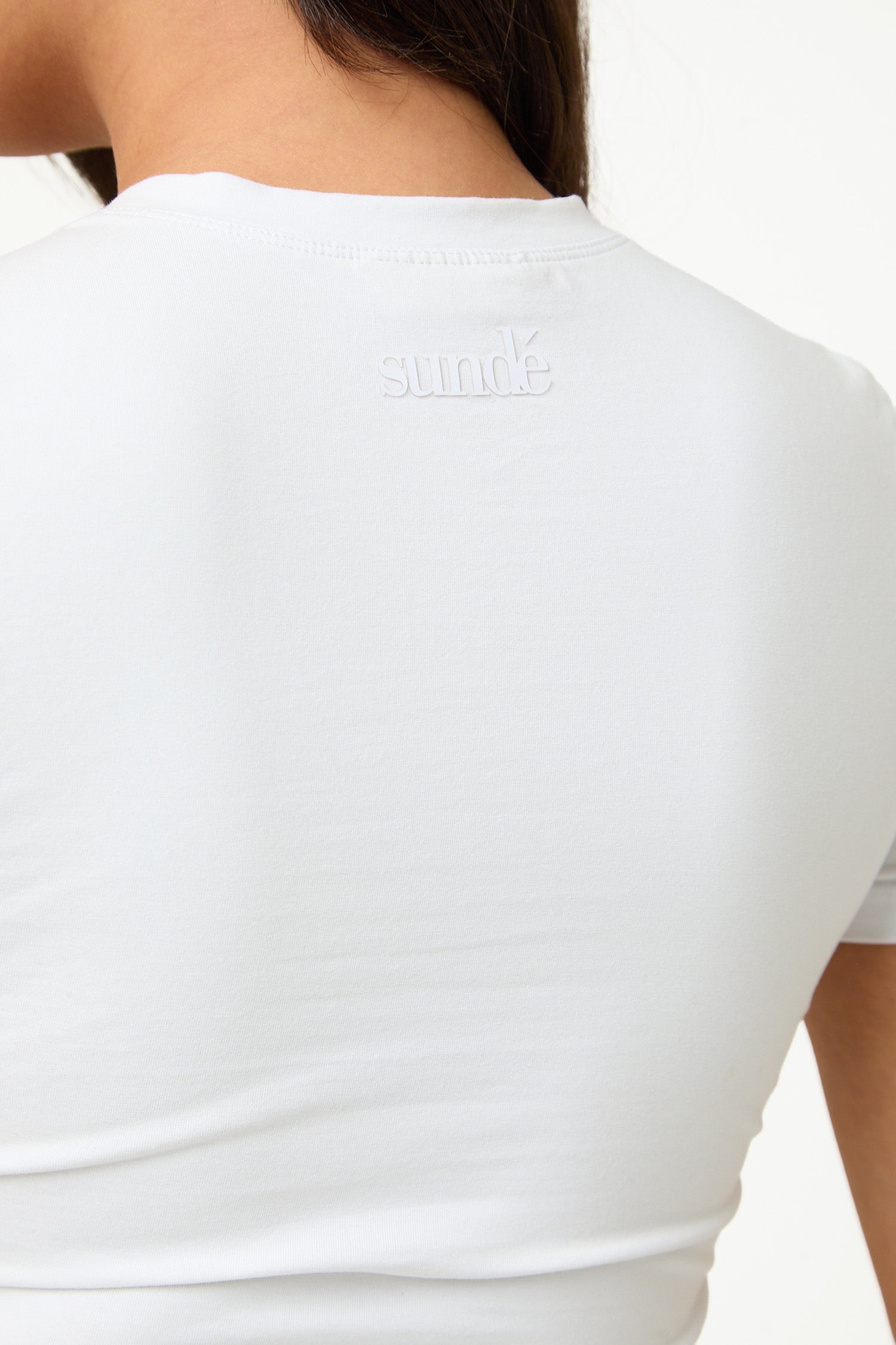 Cotton Baby Tee Basic – Everyday Fitted Tee | White