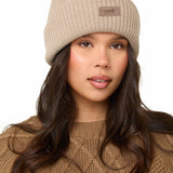 Mink Chunky Ribbed Beanie -Sunde - sundé