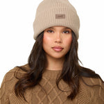 Mink Chunky Ribbed Beanie -Sunde - sundé