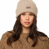 Mink Chunky Ribbed Beanie -Sunde - sundé