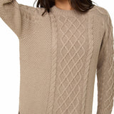Mink Knitted Cable Jumper - Sunde - sundé