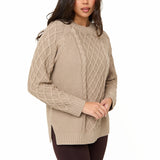Mink Knitted Cable Jumper - Sunde - sundé