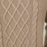 Mink Knitted Cable Jumper - Sunde - sundé