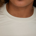 Lyocell Basic T-Shirt - Coconut Cream - Sunde - sundé