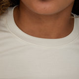 Lyocell Basic T-Shirt - Coconut Cream - Sunde - sundé
