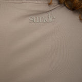 Lyocell Basic T-Shirt - Mink- Sunde - sundé