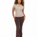 Lyocell Basic T-Shirt - Mink- Sunde - sundé