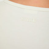 Lyocell Basic Long Sleeve Top - Coconut Cream- Sunde - sundé