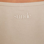 Modal Ribbed Long Sleeve Basic - Latte - Sunde - sundé