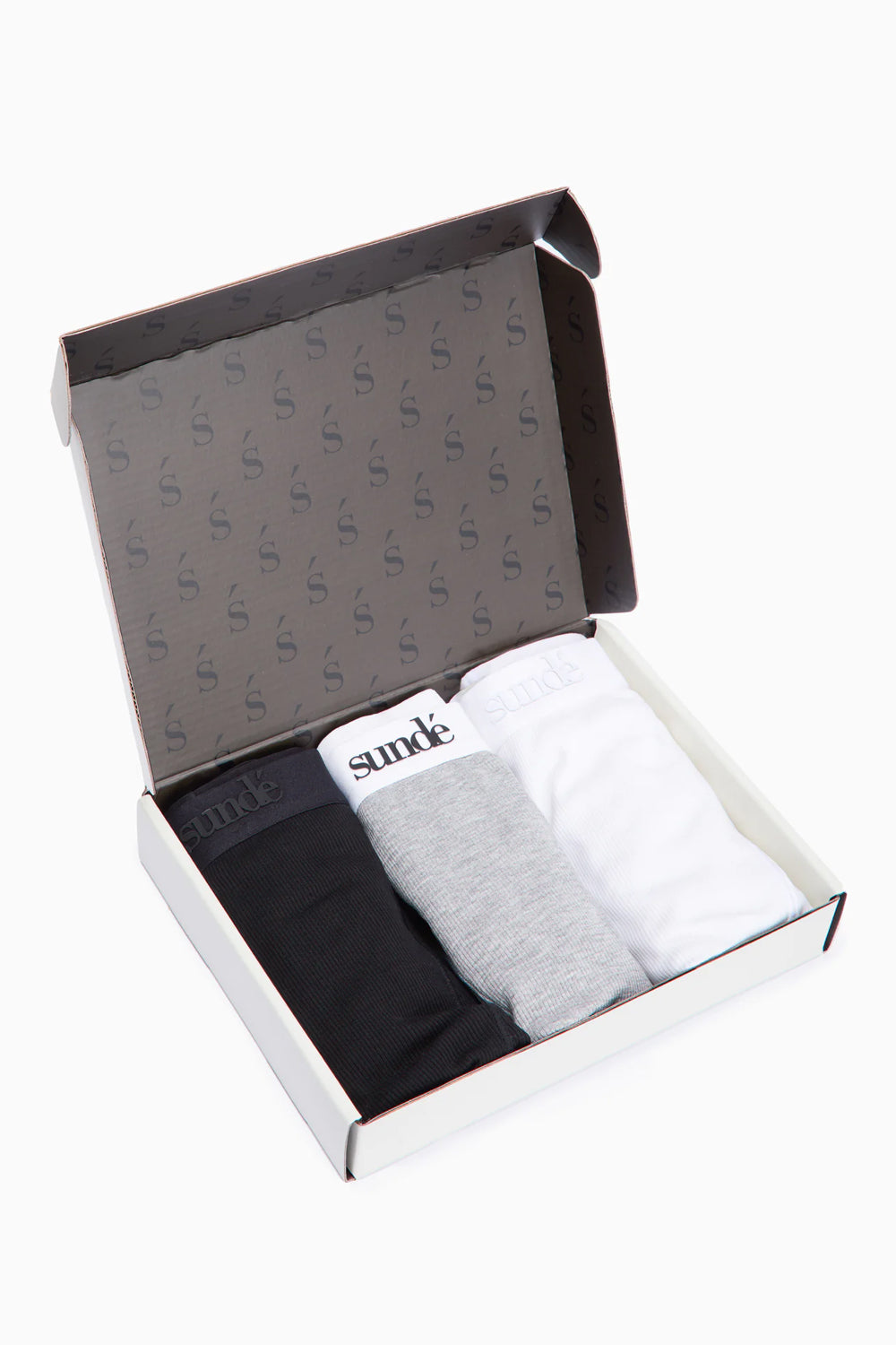 Cotton Lyocell Mid Rise Ribbed Brief 3pk - sundé