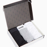 Cotton Lyocell Mid Rise Ribbed Brief 3pk - sundé