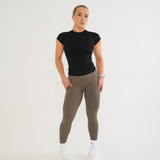 Sculpt Basic Baby Tee - Black